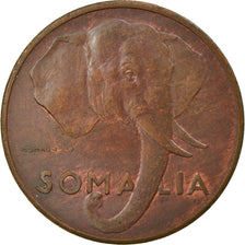 Coin, Somalia, 5 Centesimi, 1950, AU(55-58), Copper, KM:2