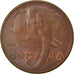 Coin, Somalia, 5 Centesimi, 1950, AU(55-58), Copper, KM:2