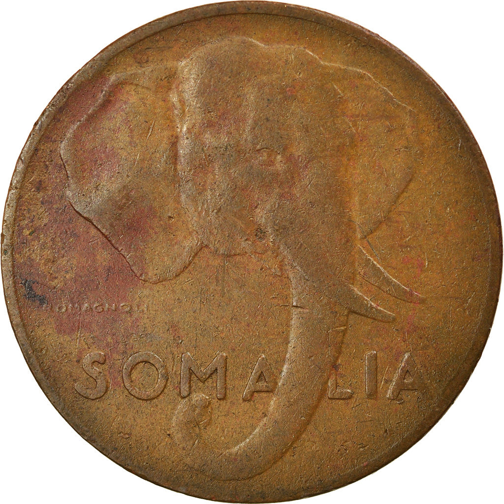 Moneta, Somalia, 5 Centesimi, 1950, EF(40-45), Miedź, KM:2
