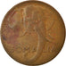 Moneta, Somalia, 5 Centesimi, 1950, EF(40-45), Miedź, KM:2