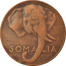 Coin, Somalia, 10 Centesimi, 1950, VF(30-35), Copper, KM:3
