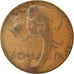 Coin, Somalia, 10 Centesimi, 1950, VF(20-25), Copper, KM:3