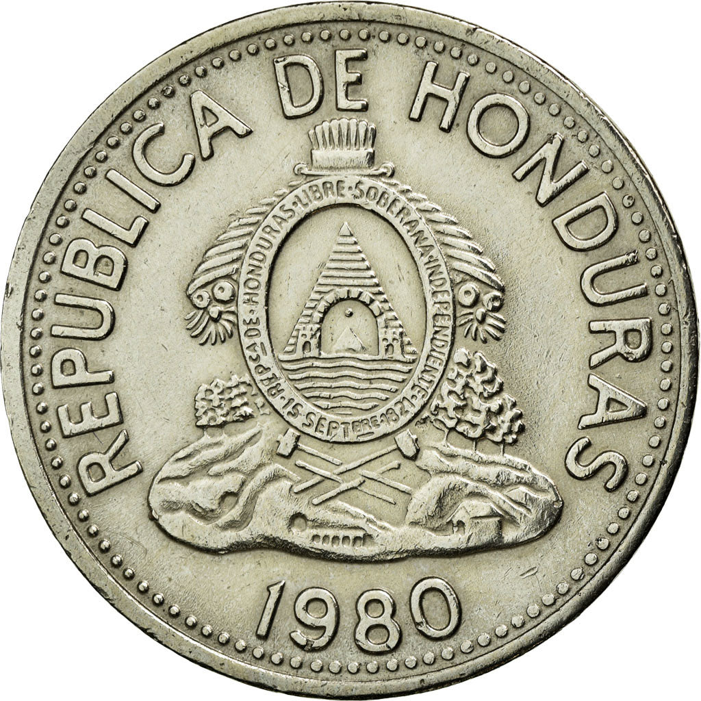Münze, Honduras, 10 Centavos, 1980, SS+, Copper-nickel, KM:76.2