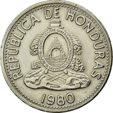 Münze, Honduras, 10 Centavos, 1980, SS+, Copper-nickel, KM:76.2