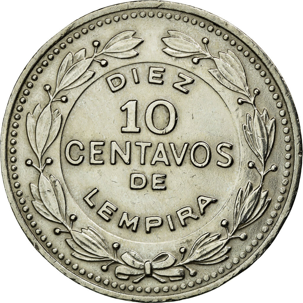 Münze, Honduras, 10 Centavos, 1980, SS+, Copper-nickel, KM:76.2