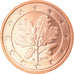 GERMANY - FEDERAL REPUBLIC, 5 Euro Cent, 2016, Berlin, MS(63), Copper Plated