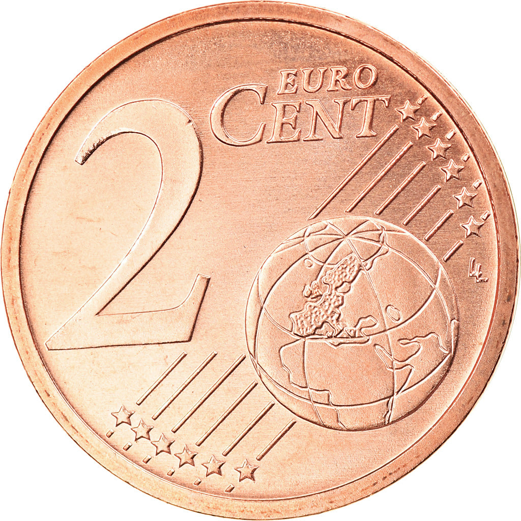 GERMANY - FEDERAL REPUBLIC, 2 Euro Cent, 2016, Berlin, MS(63), Copper Plated