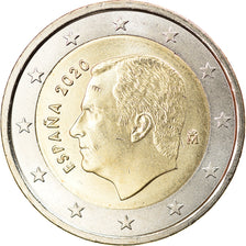 Spagna, 2 Euro, 2020, FDC, Bi-metallico, KM:New