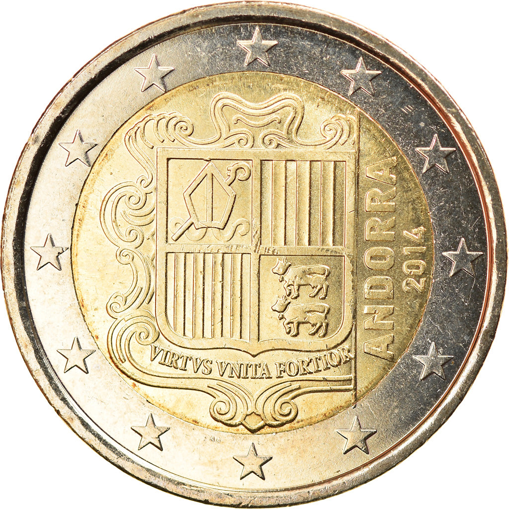 Andorra, 2 Euro, 2014, SPL, Bi-metallico, KM:New