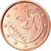 Andorra, Euro Cent, 2017, MS(63), Copper Plated Steel, KM:New