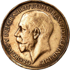 Coin, Great Britain, George V, 1/2 Penny, 1913, VF(30-35), Bronze, KM:809