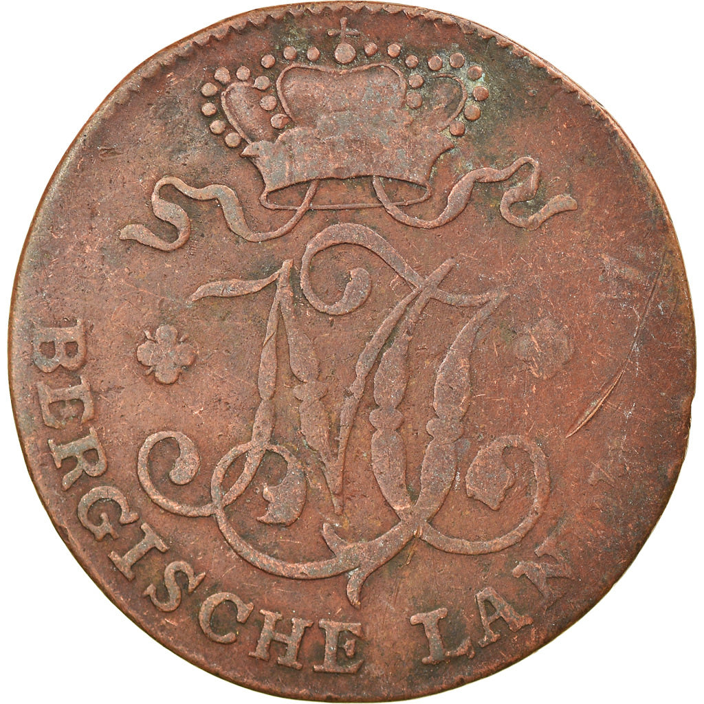 Coin, German States, BERG, Maximilian IV Joseph, 1/2 Stüber, 1804, D