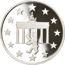 GERMANY - FEDERAL REPUBLIC, 2-1/2 Euro, Berlin, 1997, BE, MS(65-70), Silver