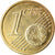 REPÚBLICA DA IRLANDA, Euro Cent, 2002, MS(63), Golden brass, KM:New