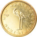 Eslovénia, Euro Cent, 2007, EF(40-45), Golden brass, KM:New