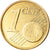 Slovenia, Euro Cent, 2007, BB, Golden brass, KM:New