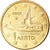 Grecja, Euro Cent, 2002, MS(63), Golden brass, KM:New