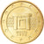 Malta, Euro Cent, 2008, EF(40-45), Golden brass, KM:New