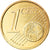 Malta, Euro Cent, 2008, BB, Golden brass, KM:New