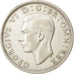 Great Britain, George VI, 1/2 Crown, 1944, AU(50-53), Silver, KM:856