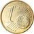 Portugal, Euro Cent, 2002, SS+, Golden brass, KM:New