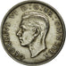 Moneda, Gran Bretaña, George VI, 1/2 Crown, 1947, MBC+, Cobre - níquel, KM:866