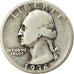 Coin, United States, Washington Quarter, Quarter, 1936, U.S. Mint, Philadelphia
