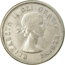 Coin, Canada, Elizabeth II, 25 Cents, 1957, Royal Canadian Mint, Ottawa