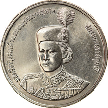 Coin, Thailand, Rama IX, 2 Baht, 1991, AU(55-58), Copper-Nickel Clad Copper