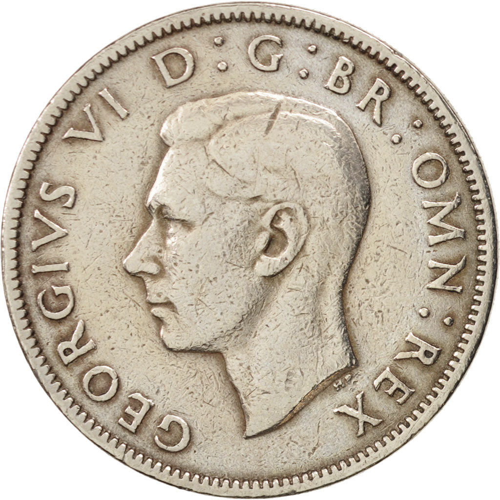 Great Britain, George VI, Florin, Two Shillings, 1950, EF(40-45), KM 878