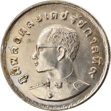 Coin, Thailand, Rama IX, Baht, 1972, AU(55-58), Copper-nickel, KM:96