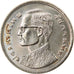 Coin, Thailand, Rama IX, Baht, 1977, AU(55-58), Copper-nickel, KM:110