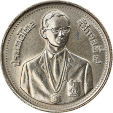 Coin, Thailand, Rama IX, 2 Baht, 1985, AU(55-58), Copper-Nickel Clad Copper
