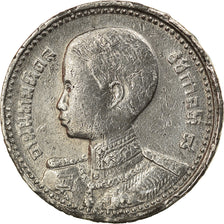 Coin, Thailand, Rama IX, 10 Satang, 1946, AU(50-53), Tin, KM:65