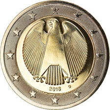 GERMANY - FEDERAL REPUBLIC, 2 Euro, 2016, Munich, MS(65-70), Bi-Metallic, KM:New