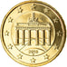 GERMANY - FEDERAL REPUBLIC, 10 Euro Cent, 2016, Munich, MS(65-70), Brass, KM:New