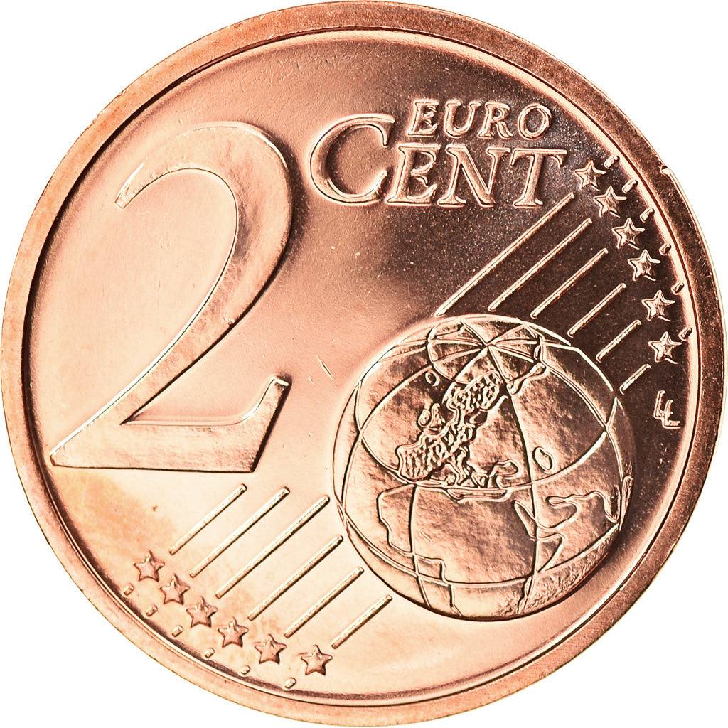 GERMANY - FEDERAL REPUBLIC, 2 Euro Cent, 2016, Munich, MS(65-70), Copper Plated