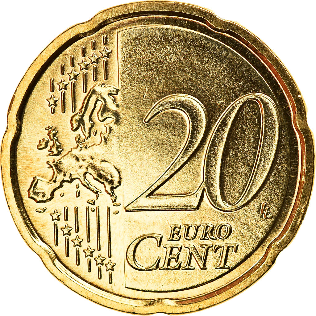 Federale Duitse Republiek, 20 Euro Cent, 2016, Stuttgart, FDC, Tin, KM:New