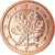 Bundesrepublik Deutschland, Euro Cent, 2016, Stuttgart, STGL, Copper Plated