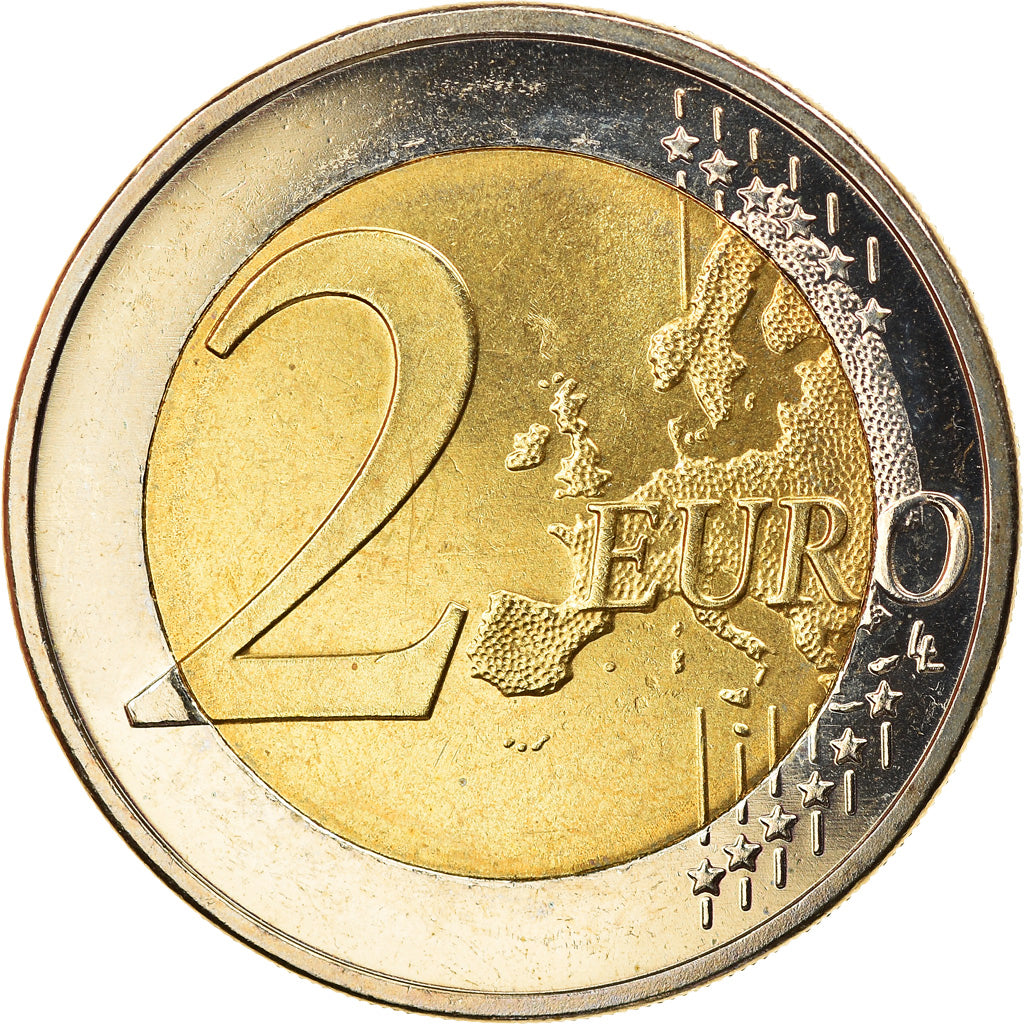 GERMANIA - REPUBBLICA FEDERALE, 2 Euro, 2010, Stuttgart, SPL, Bi-metallico
