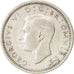 Great Britain, George VI, 6 Pence, 1937, EF(40-45), Silver, KM:852