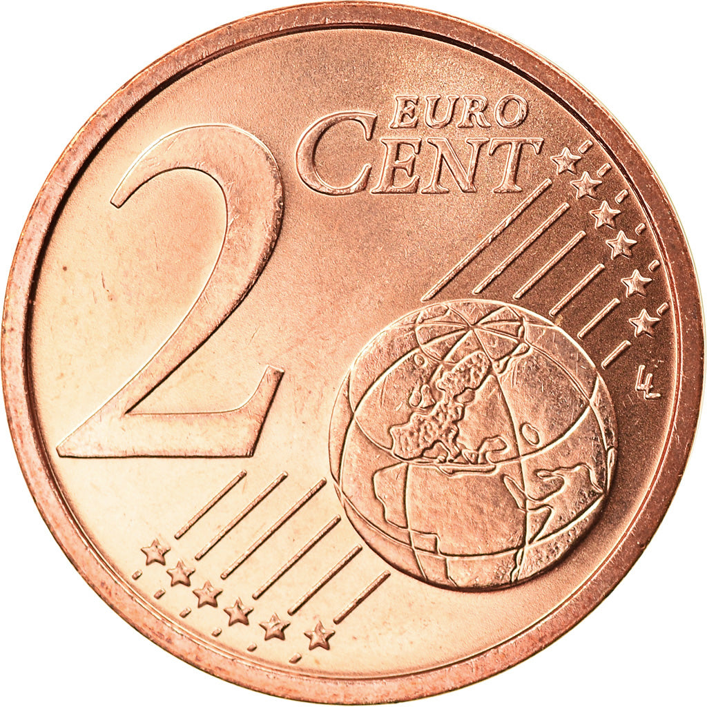 Bundesrepublik Deutschland, 2 Euro Cent, 2006, Karlsruhe, UNZ, Copper Plated