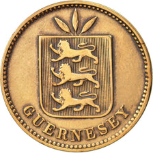 Guernsey, 4 Doubles, 1902, Heaton, Birmingham, SS, Bronze, KM:5
