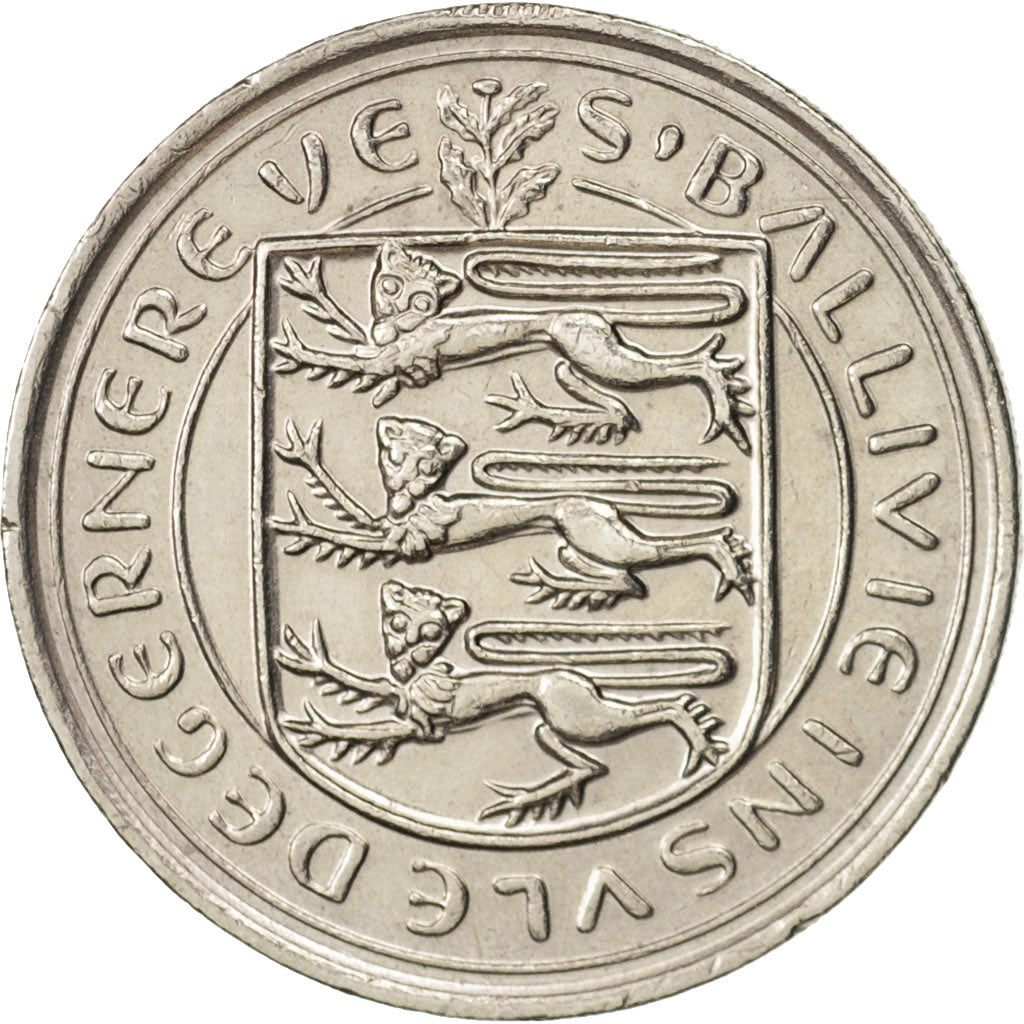 Guernsey, Elizabeth II, 10 Pence, 1979, AU(50-53), Copper-nickel, KM:30
