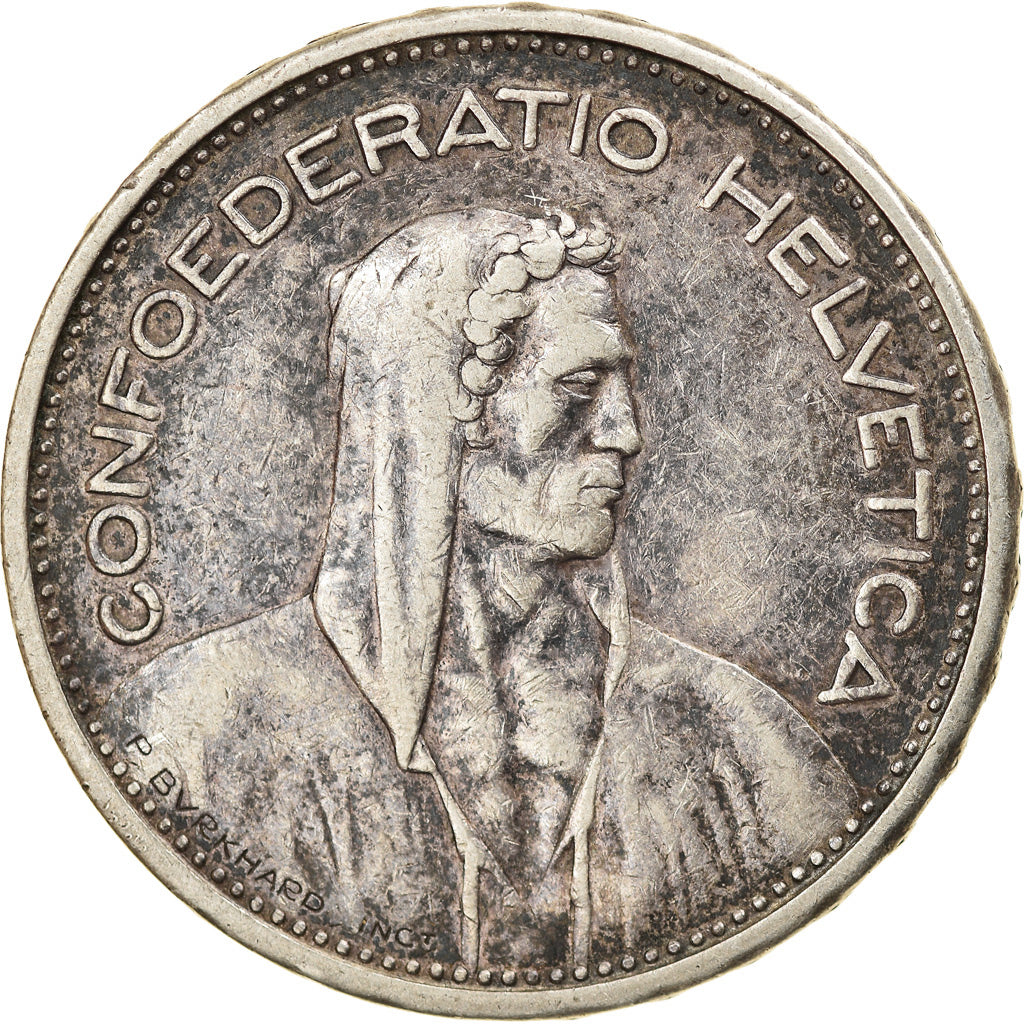 Moneta, Svizzera, 5 Francs, 1931, Bern, BB, Argento, KM:40