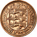 Moneta, Guernsey, Elizabeth II, New Penny, 1971, BB+, Bronzo, KM:21