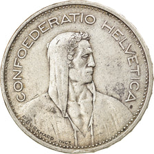 Coin, Switzerland, 5 Francs, 1935, Bern, EF(40-45), Silver, KM:40
