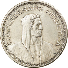 Coin, Switzerland, 5 Francs, 1965, Bern, AU(50-53), Silver, KM:40