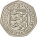 Guernsey, Elizabeth II, 50 Pence, 1981, AU(50-53), Copper-nickel, KM:34