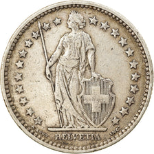 Coin, Switzerland, 2 Francs, 1906, Bern, EF(40-45), Silver, KM:21
